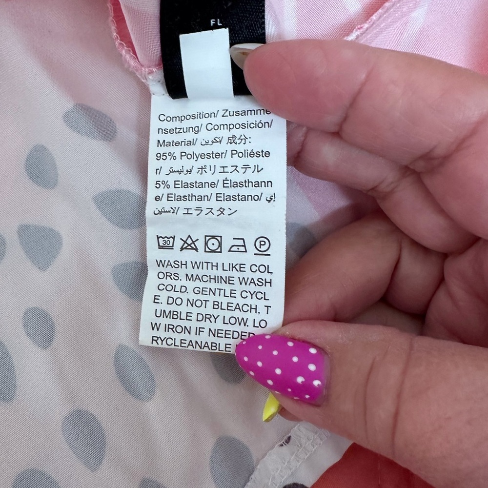 Bright Patchwork Blouse Statement Top - image 7